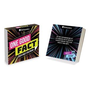 2025 One Good Fact Daily Desktop Calendar